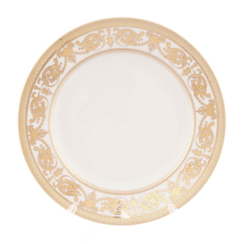 Набор тарелок Falkenporzellan «Imperial Cream Gold» 17 см 