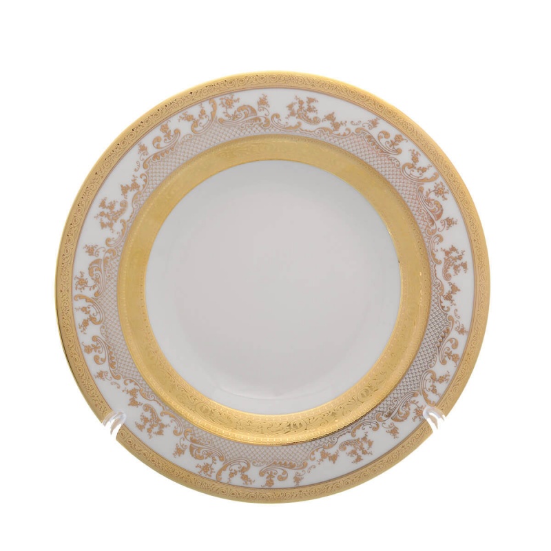Набор глубоких тарелок Falkenporzellan «Cream Gold» 22 см