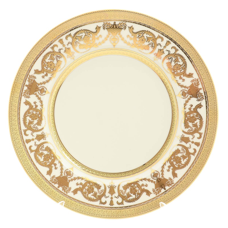 Набор тарелок Falkenporzellan «Imperial Cream Gold» 27 см